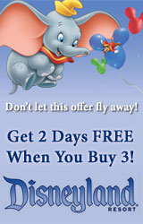 Disneyland discount and special offer
