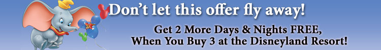 Disneyland discount and special offer
