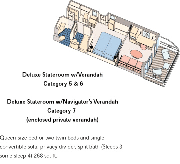 Disney Cruise Line Stateroom Category 6