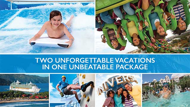 Universal Orlando Land and Sea Cruise Package