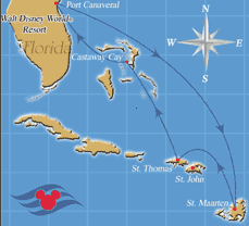 7 Night Eastern Carribbean Disney Cruises