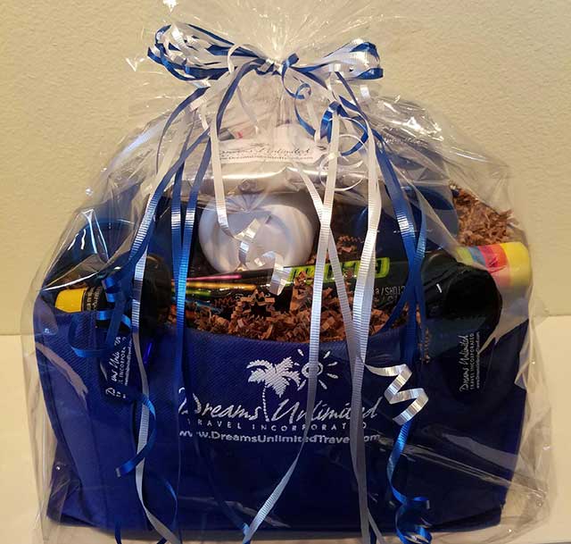 dreams unlimited cruise gift basket