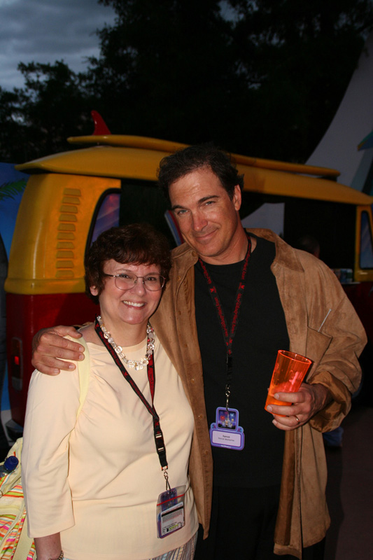 Patrick Warburton and Regina