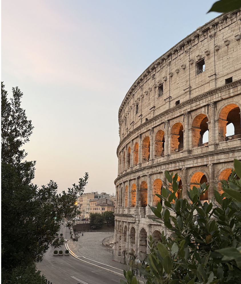 The Colosseum at Rome Italy