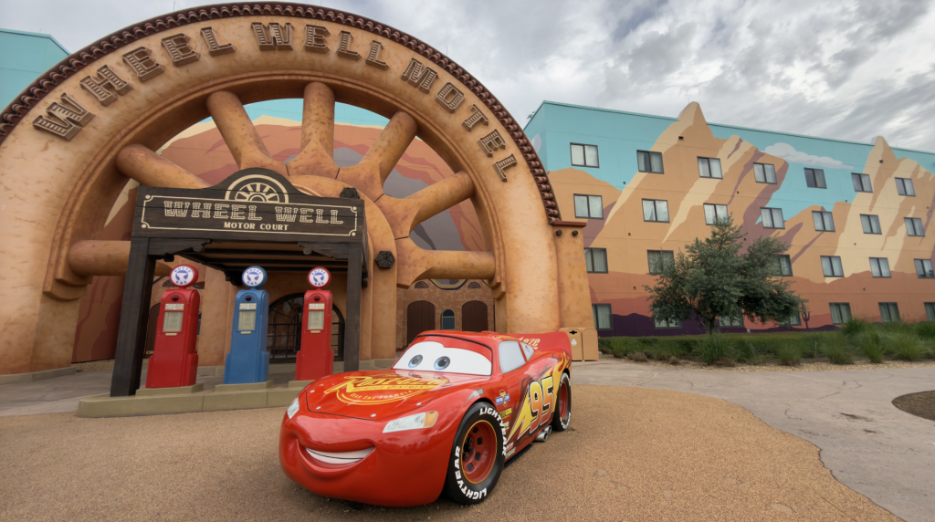 Cars at Disney's Art of Animation Resort, Walt Disney World Resort, Florida