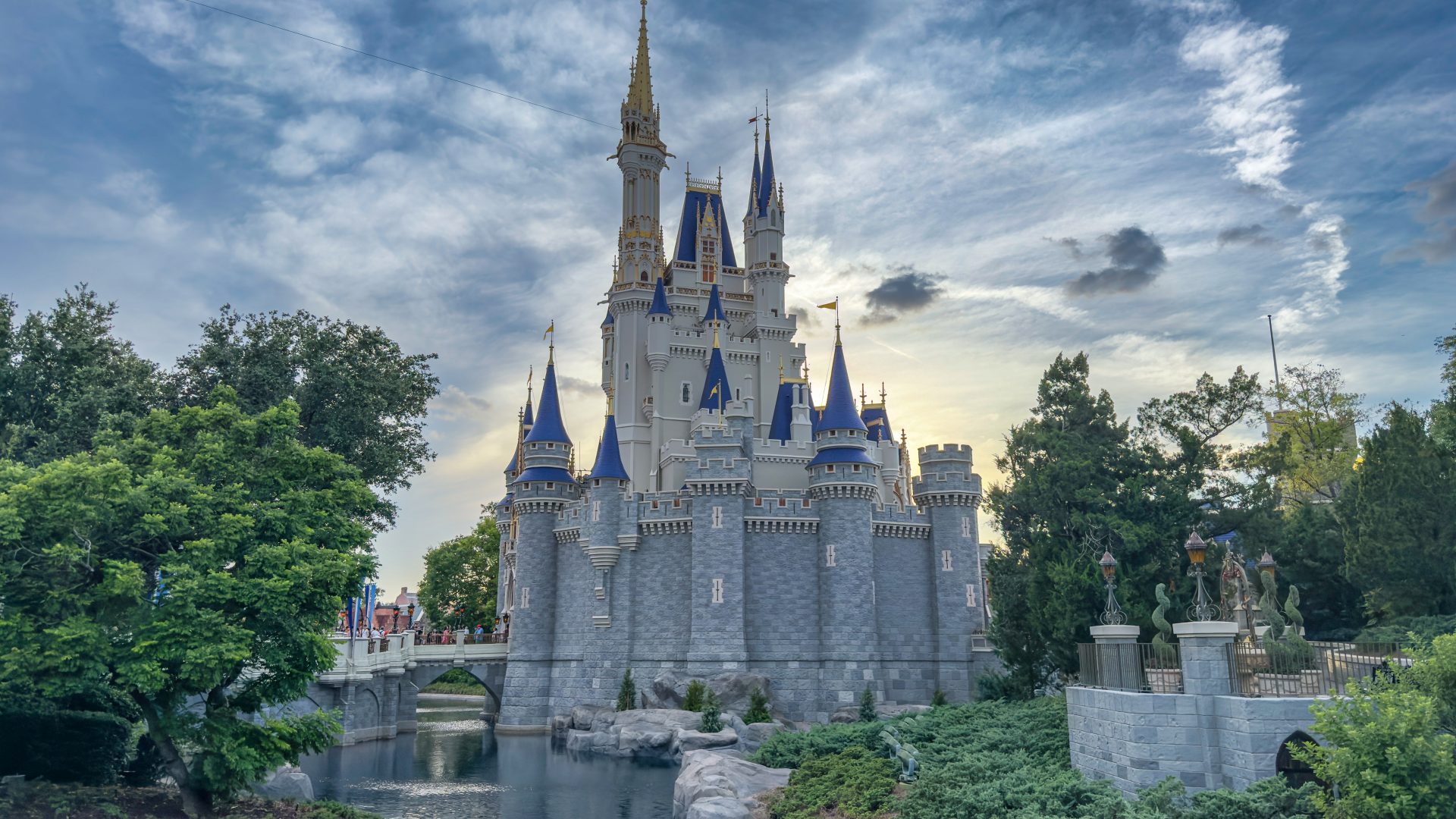 Cinderella Castle at Walt Disney Worlds Magic Kingdom in Orlando Florida