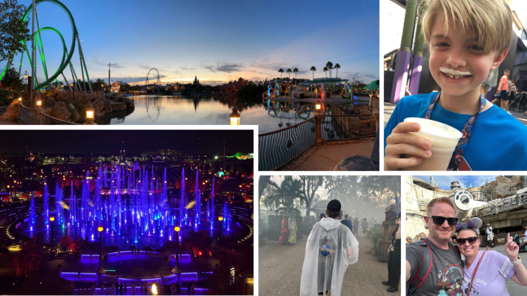 5 Dreams Unlimited Travel Various photos of theme park locations and guests
